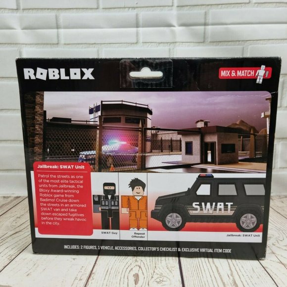 Roblox Action Collection - Jailbreak: SWAT Unit Vehicle [Includes Exclusive V... - Picture 2 of 5